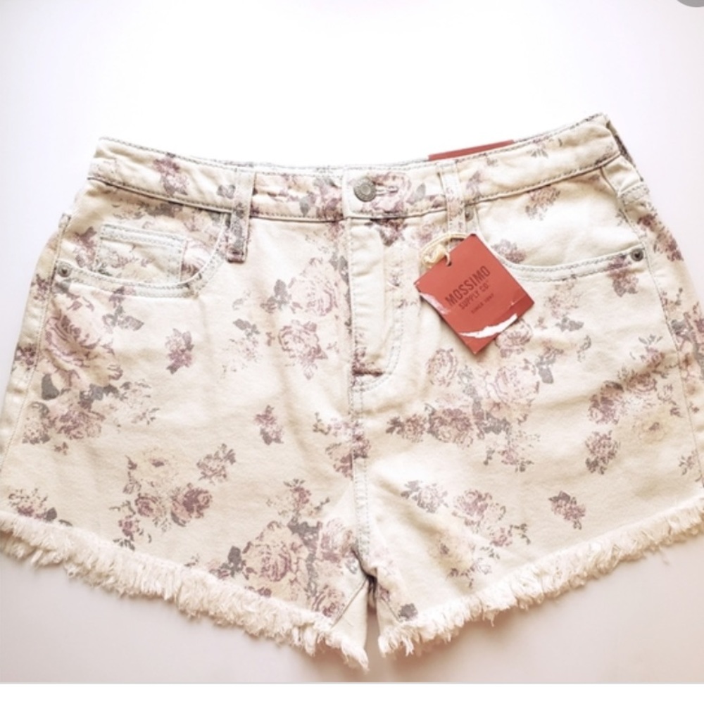 Mossimo Vintage Floral Hi-rise Shorts